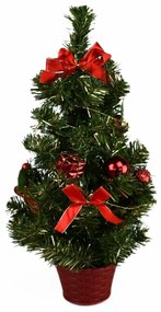Vianočný stromček Newkirk červená, 50 cm