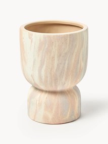 Obal na kvetináč so vzhľadom mramoru Kiko, V 20 cm