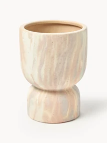 Obal na kvetináč so vzhľadom mramoru Kiko, V 20 cm