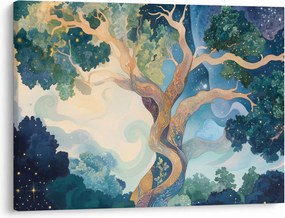 Obraz – Vesmírny strom (70x50 cm)