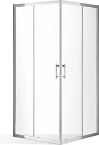 Roltechnik Outlet Štvorcový sprchovací kút OBS2 - bez vaničky ROTH-Variant: rozmery: 80x80 cm - (OBS2/80x80 - 4000703), ROTH-Profily: profily: brilla…