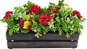 AMADEA Drevený obal s hrantíkom morený, 51,1x19,6x15cm, český výrobok