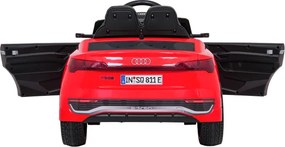 Elektrické autíčko Audi SQ8 červené / sivé