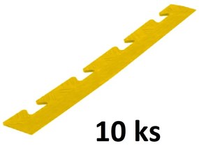 ARTPLAST Lišta F / K Relief dizajn žltá 480 x 51 x 8 mm 10ks