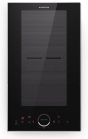 Klarstein Delicatessa Domino Prime, vstavaná indukčná varná doska, 2 zóny, 3500 W