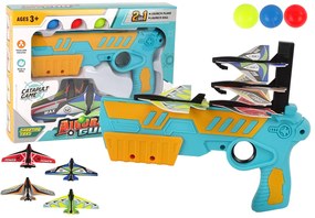 LEAN TOYS Odpaľovacia zbraň na lietadlá a lopty