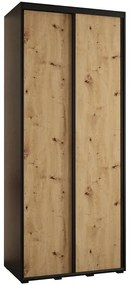 Skriňa 45 Canaris 1 100 čierna/artisan/čierna