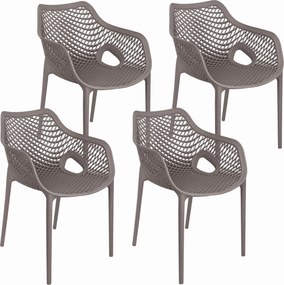 Jedálenská stolička CHERIE - šedá