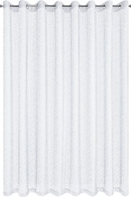 ZÁCLONA NA KRÚŽKOCH AMANDA 300 CM X 250 CM BIELA