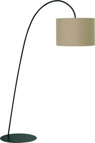 NOWODVORSKI Podlahová lampa v modernom štýle ALICE, svetlohnedá