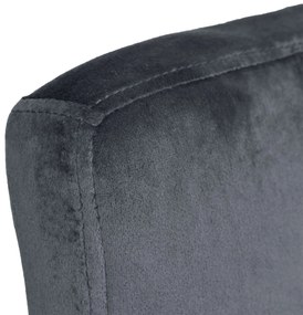 JAKS Barová stolička arako black velvet grafit