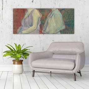 Obraz - Henri de Toulouse-Lautrec, Rue des Moulins, reprodukcia (120x50 cm)