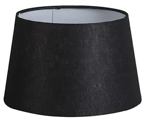 Ľanové tienidlo čierne 25/16