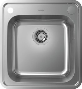 Hansgrohe S41 nerezový drez 52x48 cm 43335800