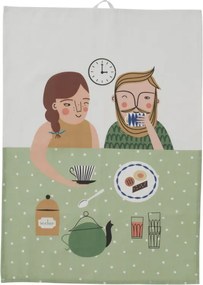 Ľanová utierka Fika 50x70