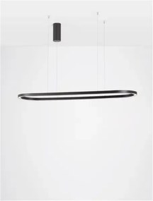 LED luster Cuppe 120 čierne