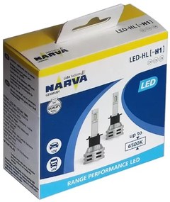 NARVA  LED H1 12V-24V 19W 6500K RANGE PERFORMANCE