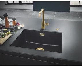 GROHE 31655AP0 - Drez K700U 610 × 460 mm čierny kameň/čierna