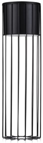 Kvetináč na stojane LOFT I 70 cm čierny