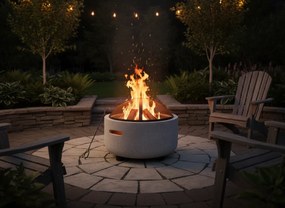 BBQ Meeting Záhradné ohnisko s pokrievkou a kutáčom 43 × 43 × 38,5 cm BBQ0124