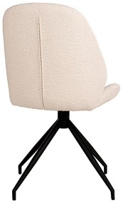 Krémovobiele jedálenské stoličky v súprave 2 ks Monte Carlo – House Nordic