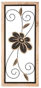 Kovová nástenná dekorácia 26x60 cm Koman – Mauro Ferretti