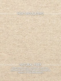 ELLE Decoration, Kusový koberec Puristic Knots 106319 Light Beige z kolekcie Elle, 160x230, béžová, obývacia izba