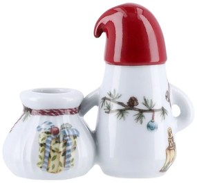 Keramický svietnik s vianočným motívom Hammershøi Christmas Father Elf – Kähler Design