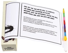 Cestovná sada detských omaľovánok a rébusov Rex London Prehistoric