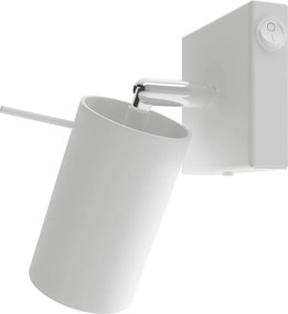 Biele kovové bodové svietidlo ø 6 cm Etna – Sollux