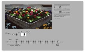 Ledvance - LED RGB Vonkajšie dekoračné svietidlo SMART+ 18xLED/4W/230V IP65 Wi-Fi