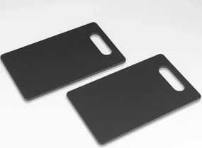 Kuchynské dosky (2 ks) CleanCut, tmavo šedá%