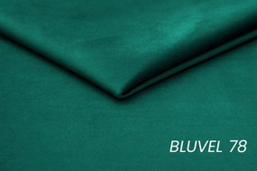 Rozkladacia rohová sedacia súprava Nardo L ľavá - zelený zamat Bluvel 78