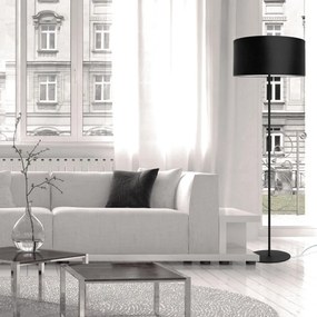 Čierna stojacia lampa Sotto Luce MIKA Elementary Xl 1F