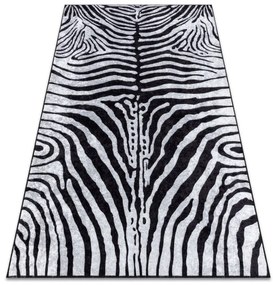 Koberec MIRO 51331.803 zebra, čierny / biely