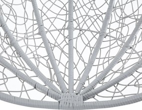 Závěsné houpací křeslo Houseland Mira L šedé