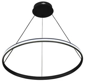 LED Stmievateľný luster na lanku LED/55W/230V 3000-6500K pr. 60 cm + diaľkové ovládanie