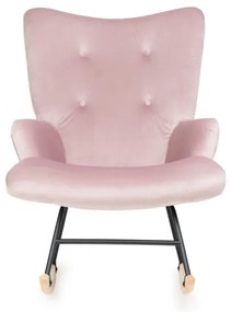 Hojdacie kreslo MOSS ružové 856735