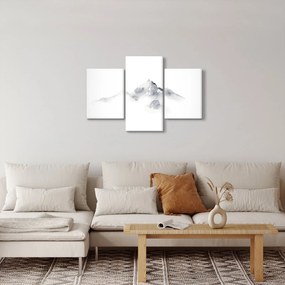 Obraz - Atramentová maľba hôr (90x60 cm)