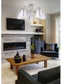 Luster na tyči LUK 5xE14/40W/230V