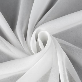 ZÁCLONA NA KRÚŽKOCH DALIA 140X250 CM BIELA