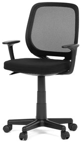 Autronic BONTEC Detská stolička, výškovo nastaviteľná, čierna sieťovina, KA-W022 BK Farba: Čierna