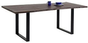 Harmony Dark jedálenský stôl čierny 180x90