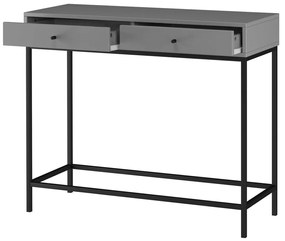 Sivý konzolový stolík 35x90 cm Celine – Støraa