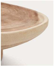 Konferenčný stolík z masívu munggur v prírodnej farbe 50x90 cm Mosi – Kave Home