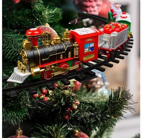 LED Vianočná dekorácia 10xLED/4xAA vlak