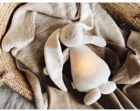 Moonie - Uspávadlo s melódiou a svetlom zajačik 2.0 organic sand