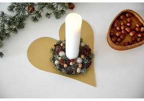 Prestieranie z eko kože 30x30 cm Heart Hippo – LIND DNA