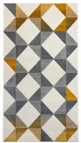 Koberec GINA 21245861 Zygzak geometrický béž / sivý