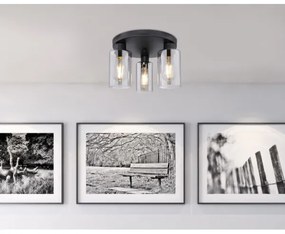 Globo 15465-3D - Stropné svietidlo HADERA 3xE27/60W/230V